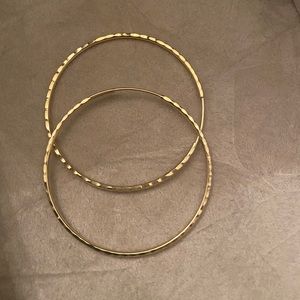 10k gold hoop earrings